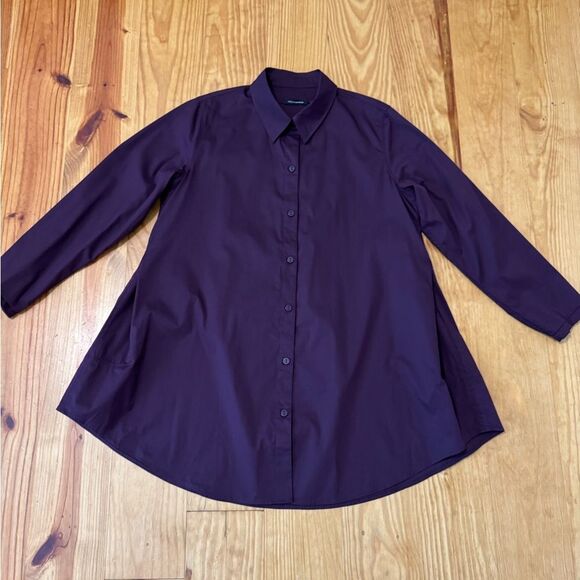 Stella Carakasi Tiburon Icon Tunic Amethyst Deep Wine Color Women’s SIZE XS - Picture 5 of 12
